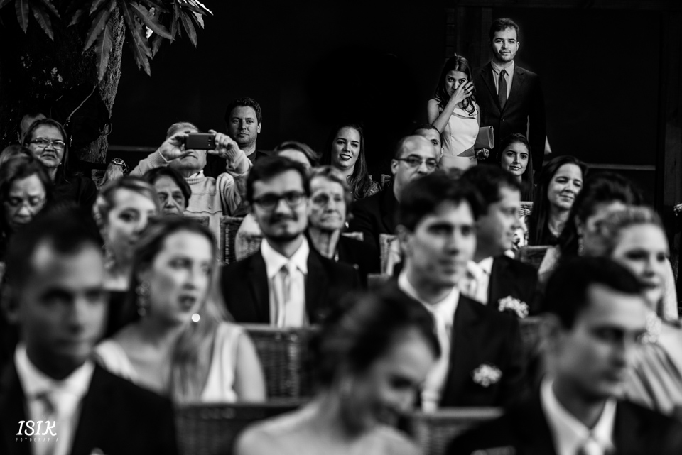 emoção dos convidados no casamento juiz de fora