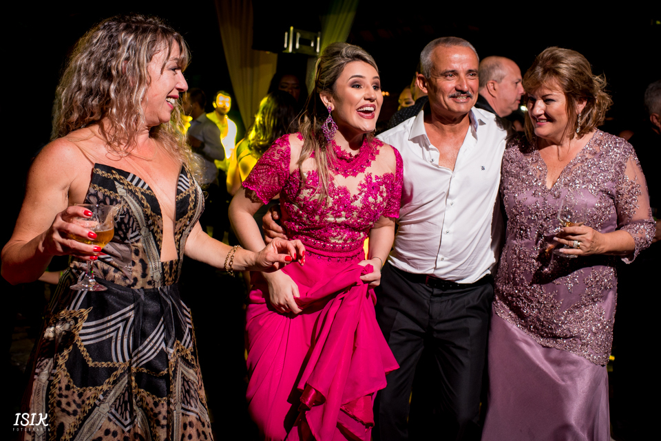 família da noiva no casamento juiz de fora 