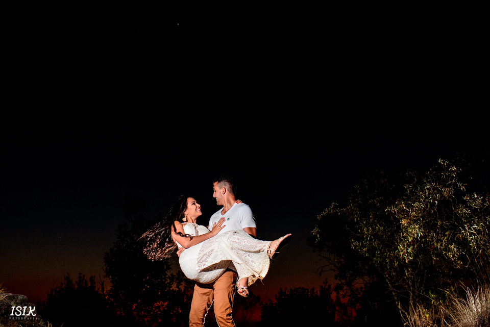 ensaio noturno casal Ibitipoca 