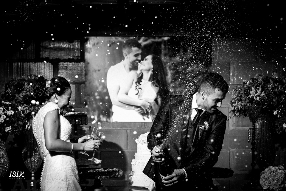 hora do brinde noivos casamento 