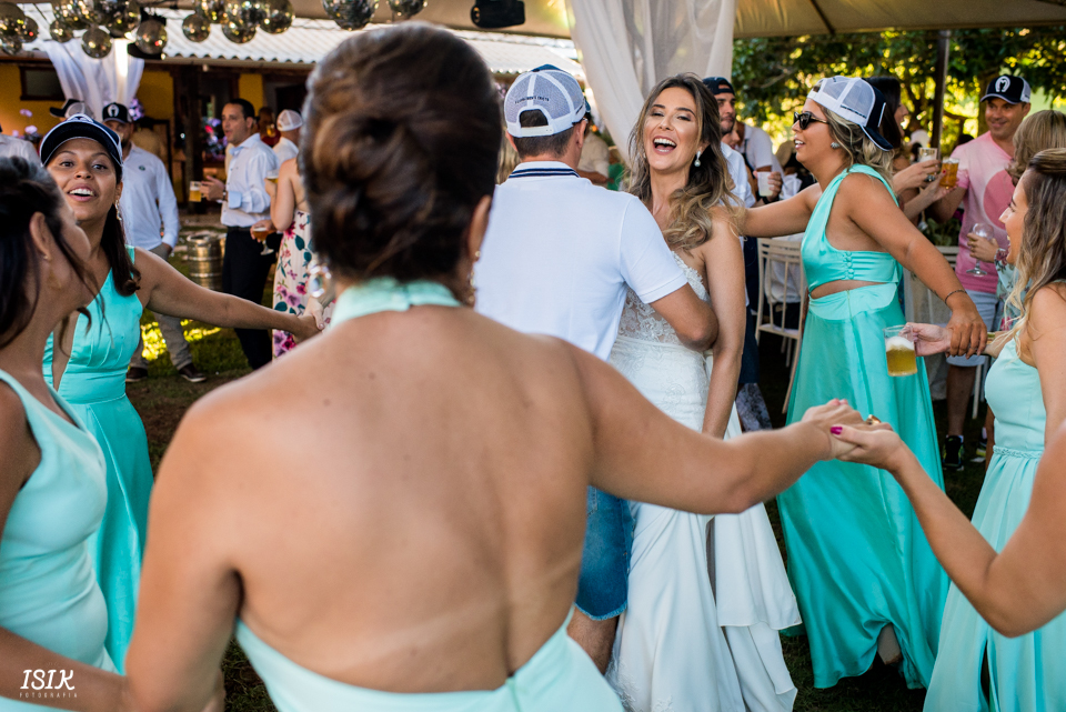 dança dos noivos casamento madrinhas 