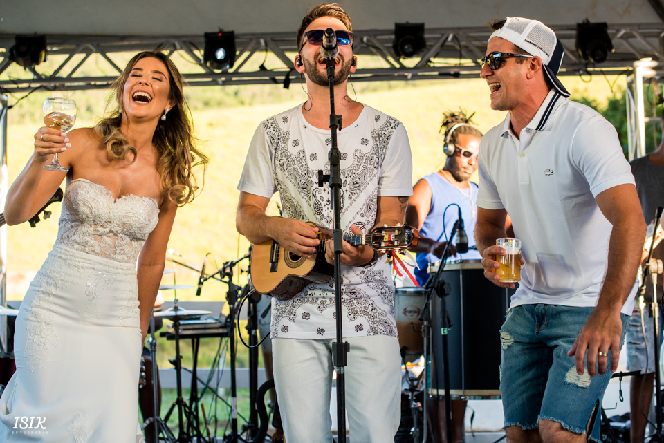 banda na festa de casamento r