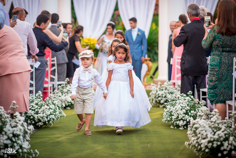 pajém e dama da noiva