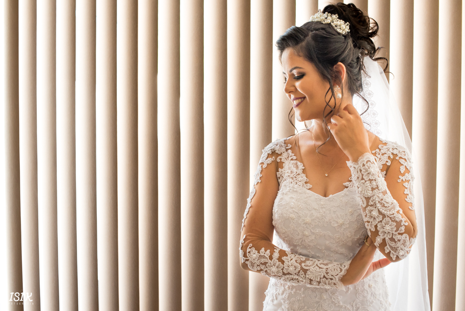 retrato da noiva antes do casamento