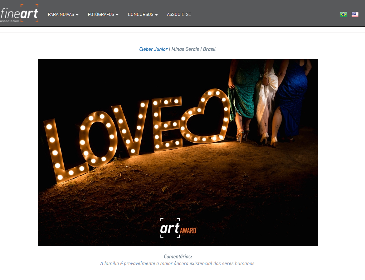 premiação FINEART ASSOCIATION