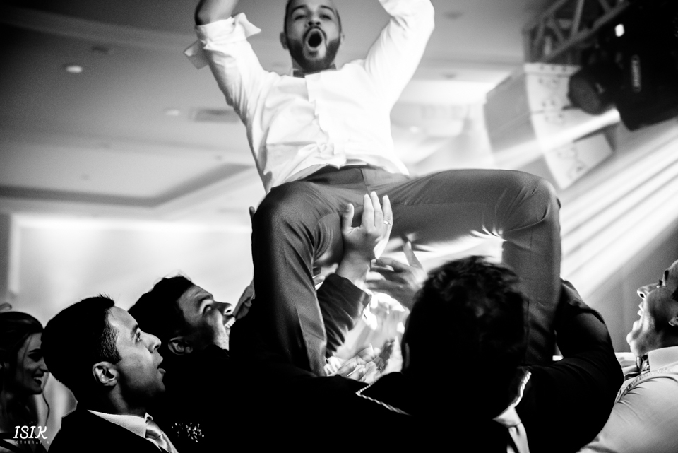 padrinhos do noivo na festa de casamento