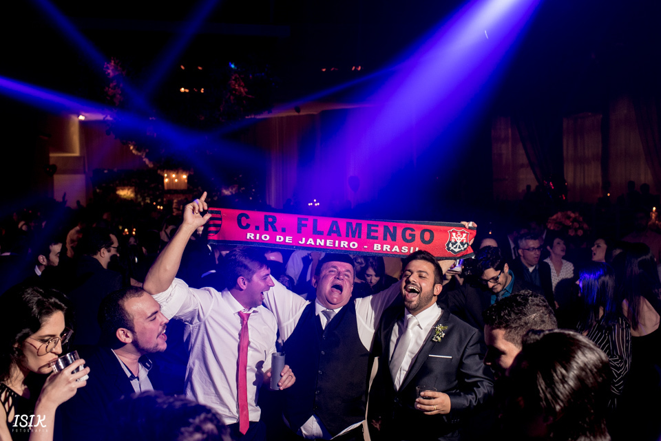 convidados dos noivos no casamento