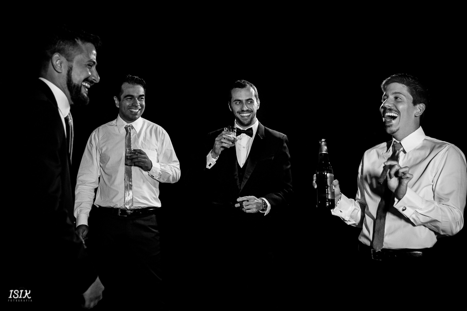 making of do noivo com os padrinhos fotografia de casamento viçosa minas gerais