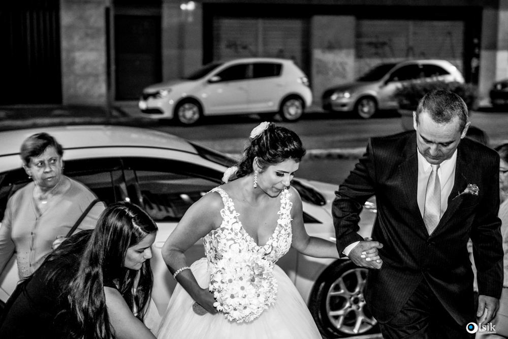 noiva chegando na igreja de são matheus