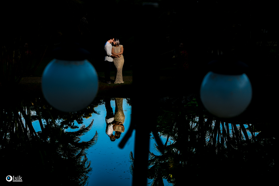 noivos no ensaio de casamento