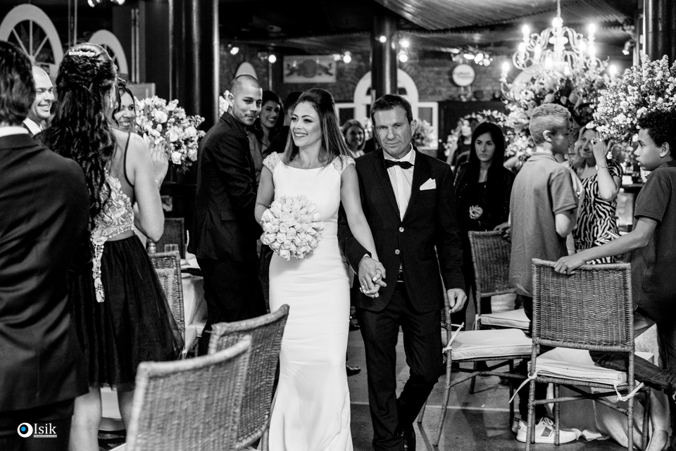 noivos entrando no privilege