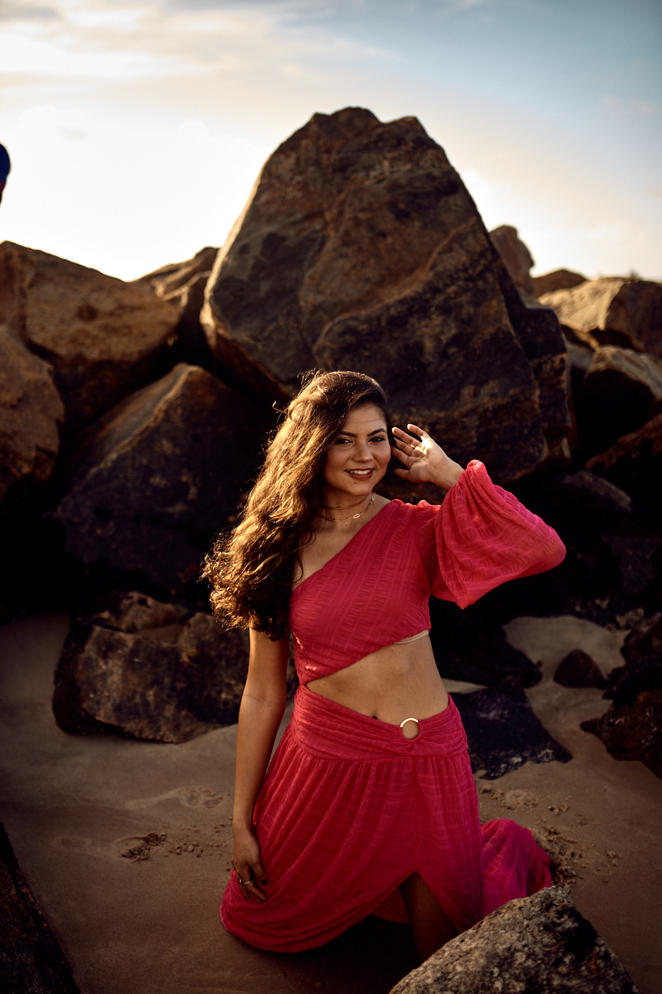 Joana Borboleta veio dos Estados Unidos para um ensaio especial na Praia do Mucuripe. Aproveitando a maré baixa e os corais, criamos imagens únicas e memoráveis. Ela encontrou meu trabalho no Google e agora tem lindas memórias desse momento