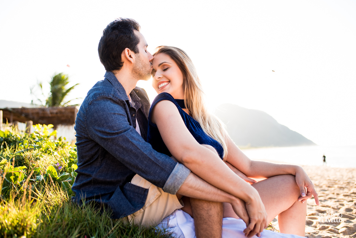 Ensaio de Gestante - Fotografia de Gestante - Ricardo Clavello Fotografia - Praia de Grumari