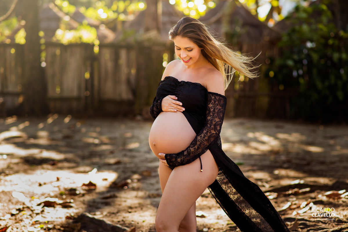 Ensaio de Gestante - Fotografia de Gestante - Ricardo Clavello Fotografia - Praia de Grumari