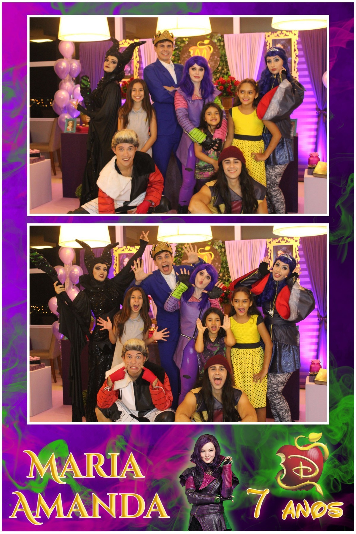 Nosso totem de fotos na festa da aria Amanda - Decoração Party Decor - Fotos: Marcelo Fabiano Fotografia - Santos S.p