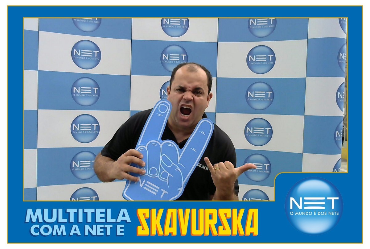 Nosso espelho mágico no evento da NET - Marcelo Fabiano Fotografia - Santos S.P