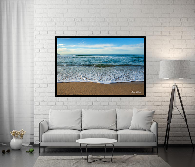 Já imaginou esse quadro na sua sala?
Quadros decorativos do fotógrafo Marcelo Fabiano Santos S.P  - Fotografia da Praia de Maresias