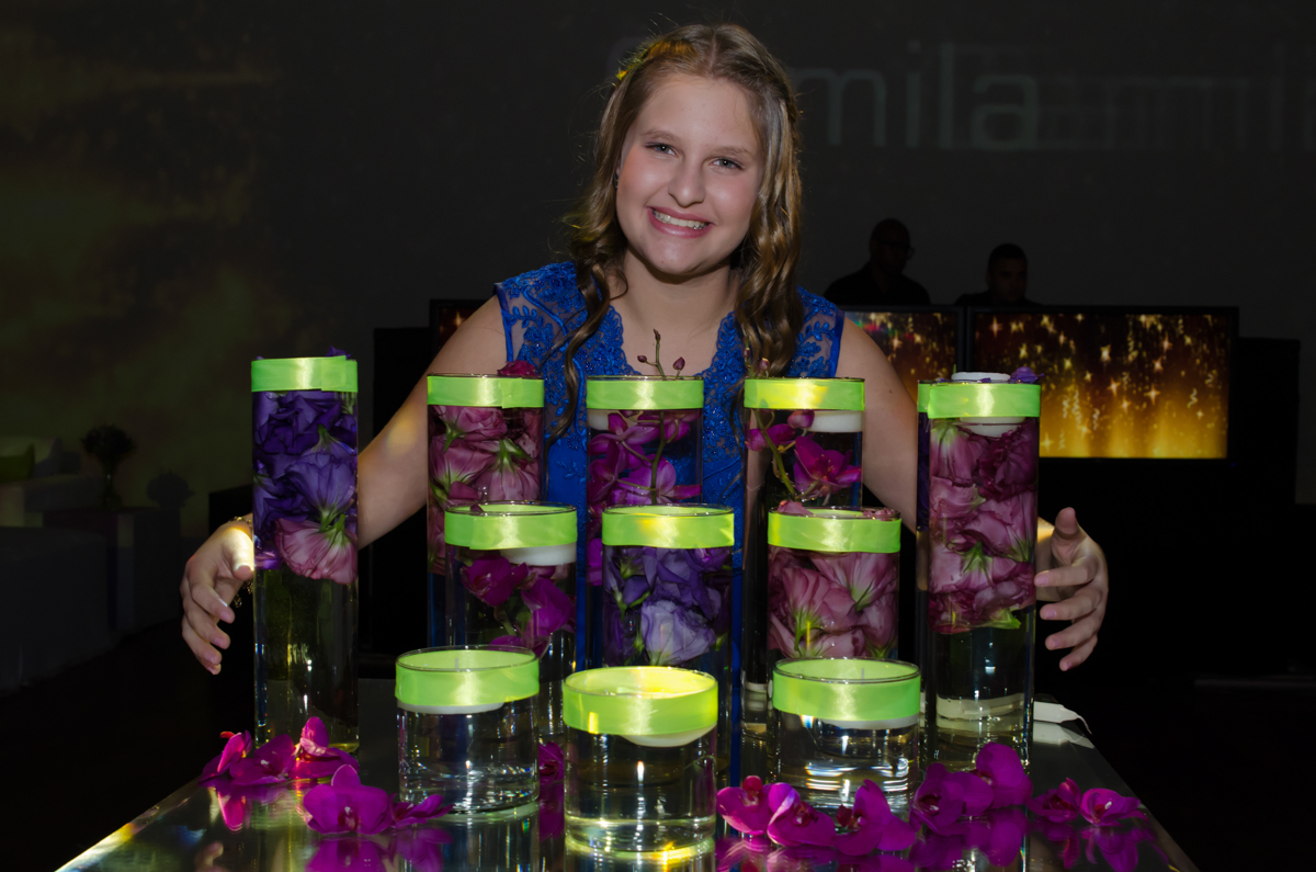 Fotografia da Camila e seu Bat Mitzvah feitas pela Geniphoto em SP