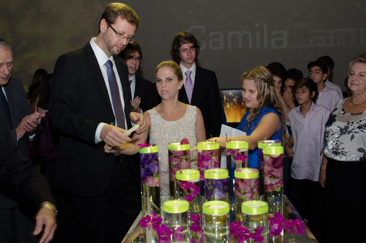 Fotografia da Camila e seu Bat Mitzvah feitas pela Geniphoto em SP