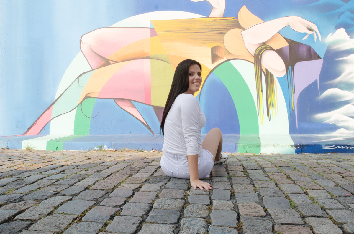 Sessão fotográfica no Beco do Batman em SP, feita pela Geniphoto