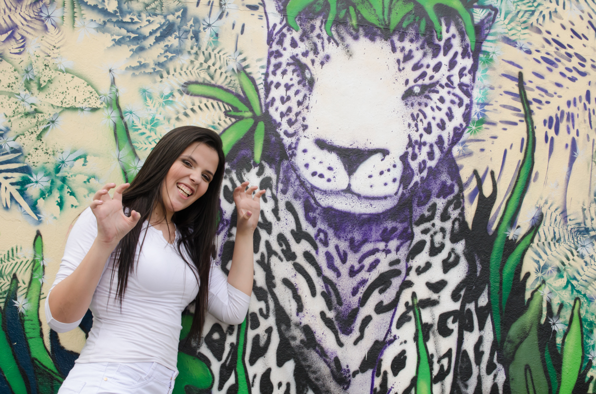 Sessão fotográfica no Beco do Batman em SP, feita pela Geniphoto