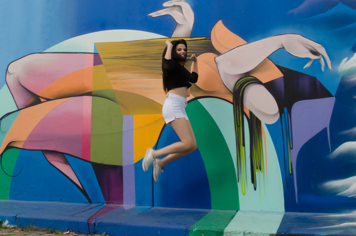 Olha o puuulooo - Sessão fotográfica no Beco do Batman em SP, feita pela Geniphoto