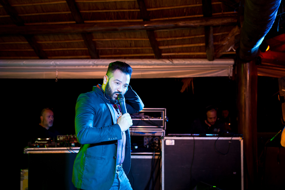 festa na pista Vale dos Desejos  Fernanda e Leo  