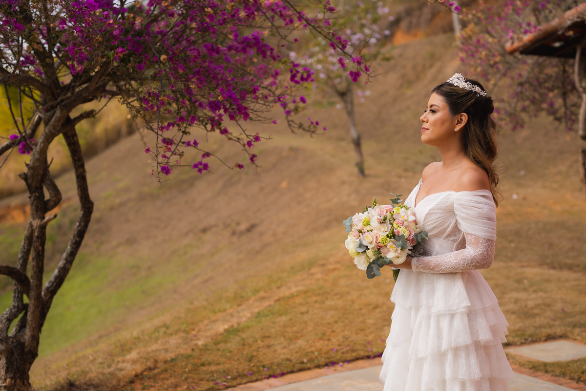making of noiva Vale dos Desejos  Fernanda e Leo  Casamento