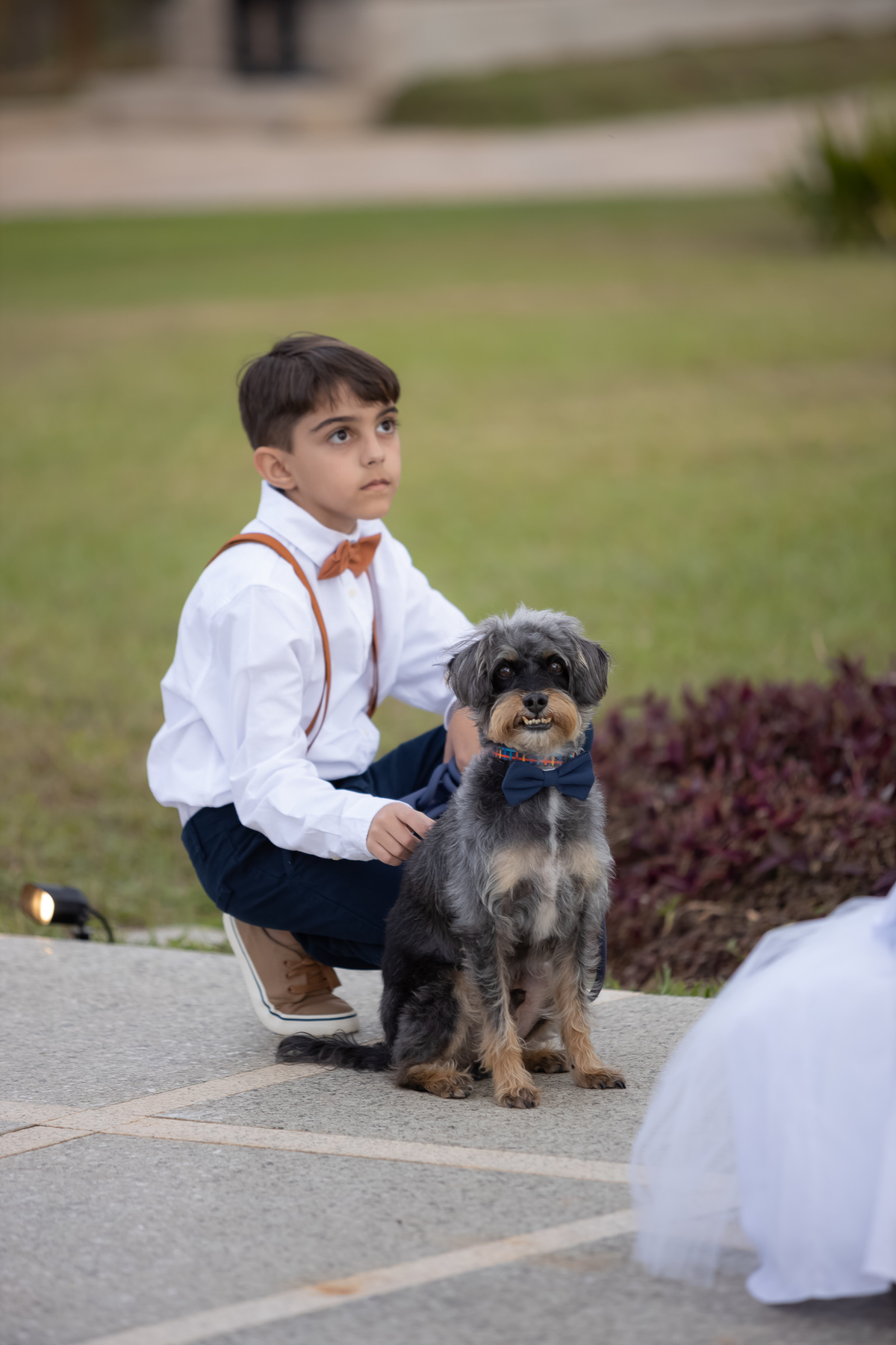 pet e pajem Vale dos Desejos  Fernanda e Leo  Casamento