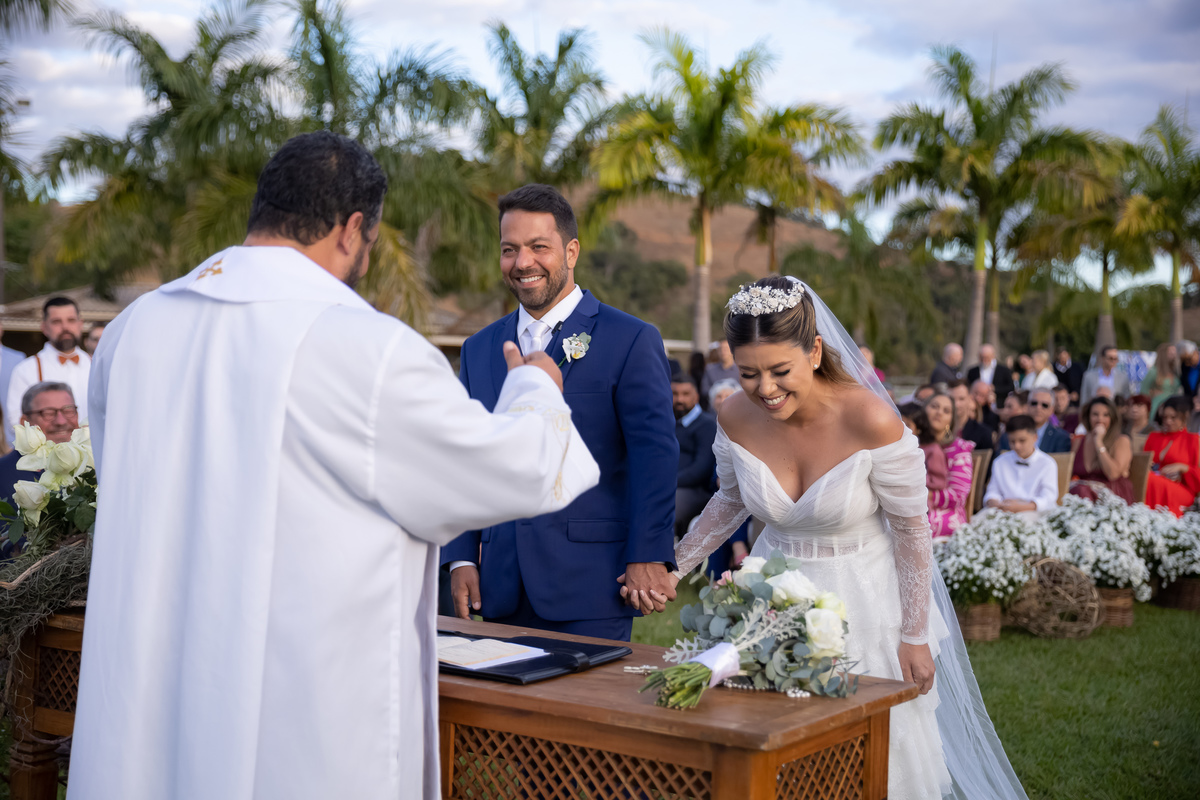 cerimonia Vale dos Desejos  Fernanda e Leo  Casamento