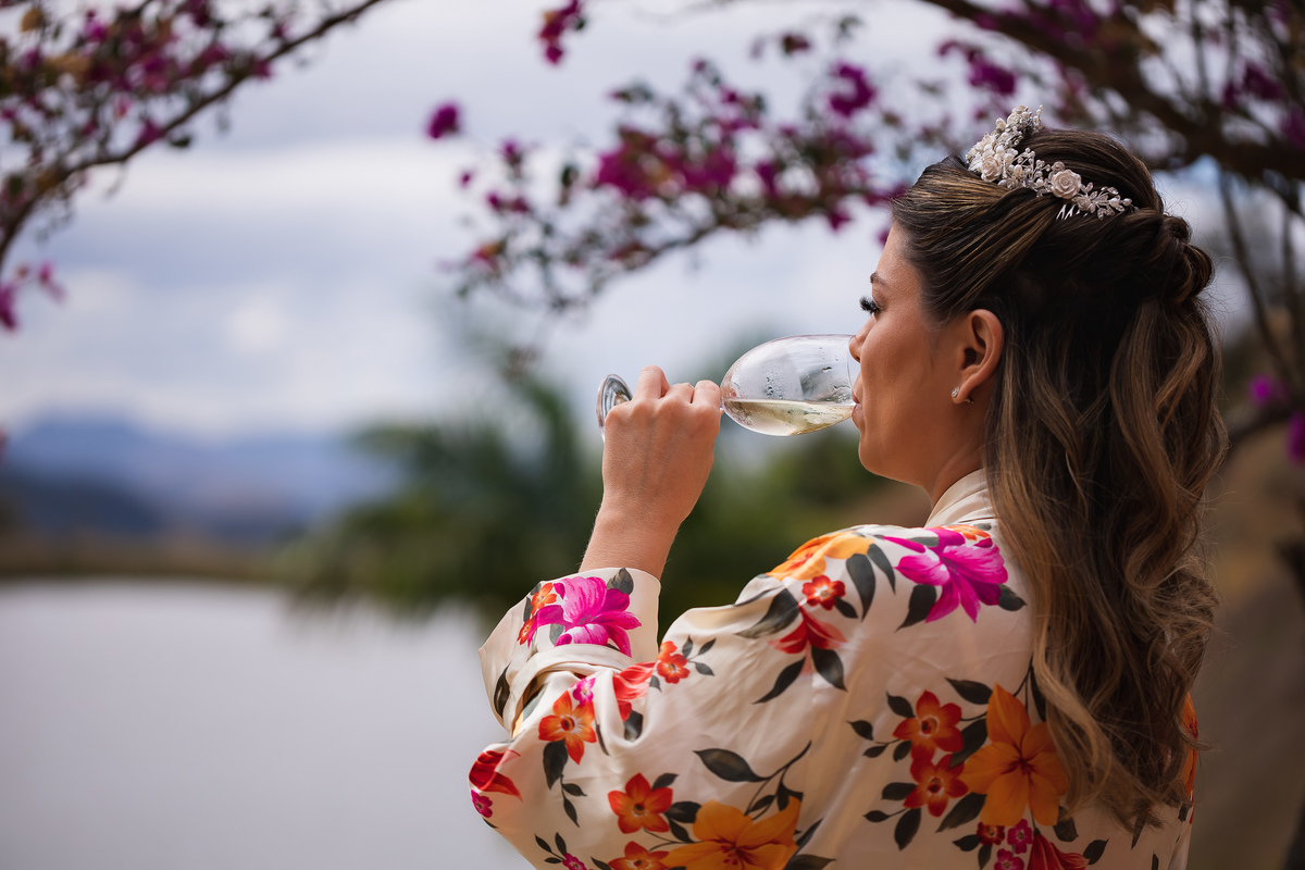 making of noiva Vale dos Desejos  Fernanda e Leo  Casamento