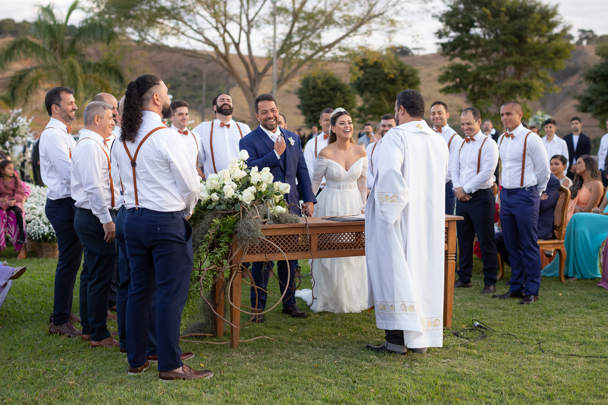 cerimonia Vale dos Desejos  Fernanda e Leo  Casamento