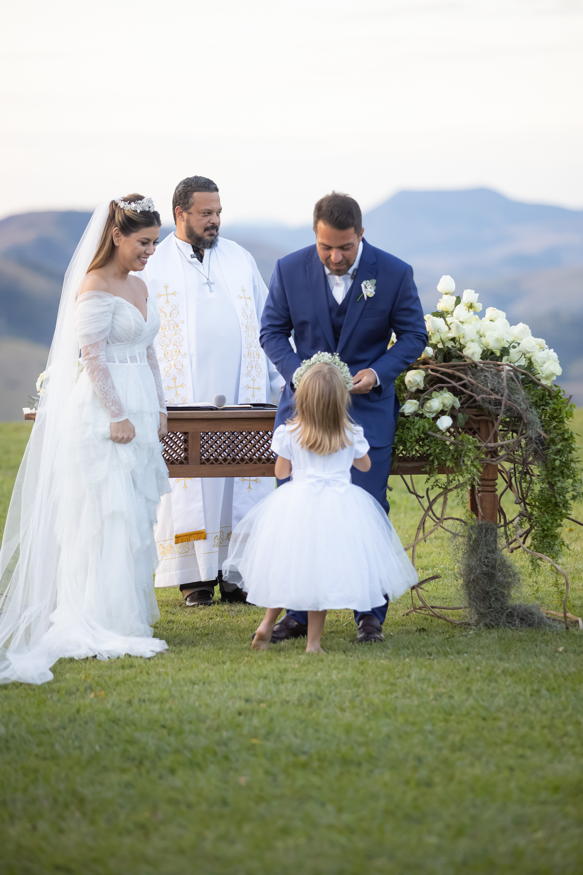 momentos cerimonia Vale dos Desejos  Fernanda e Leo  Casamento