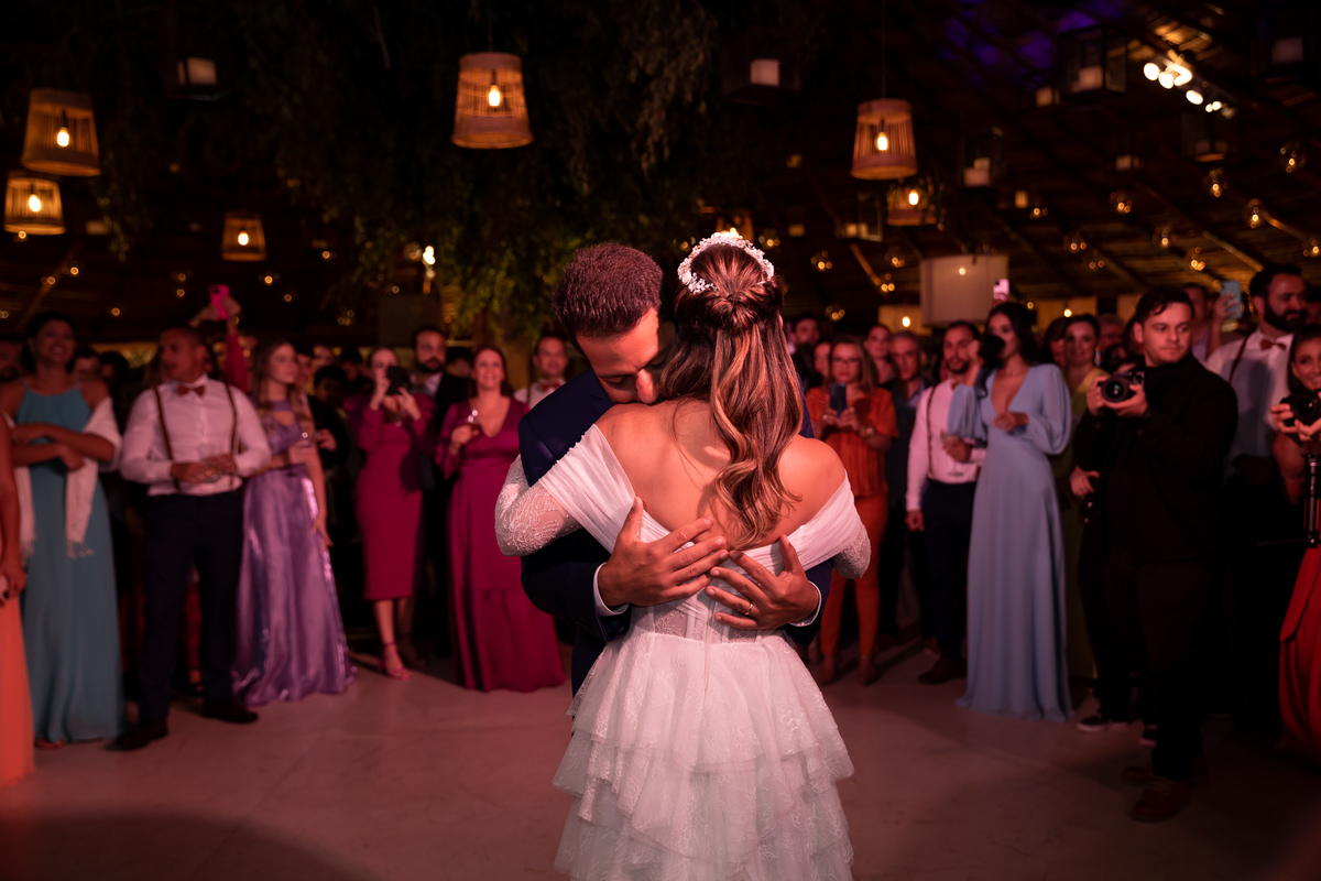 dança do casal no Vale dos Desejos  Fernanda e Leo  Casamento