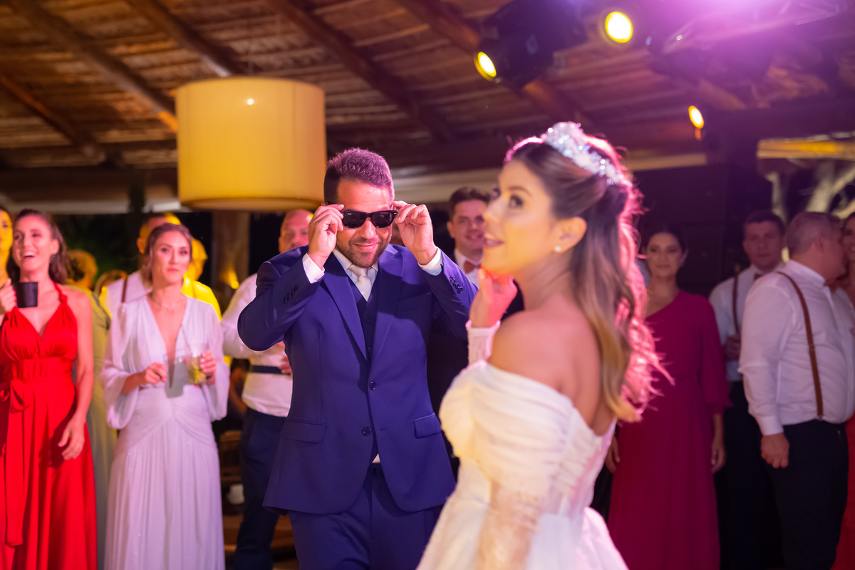 dança do casal no Vale dos Desejos  Fernanda e Leo  Casamento