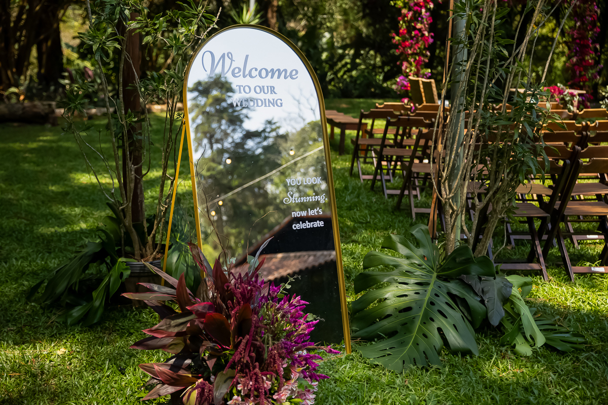 decoração e detalhes casamento de Raquel e Marcelo no Casa do Lago Enfesta