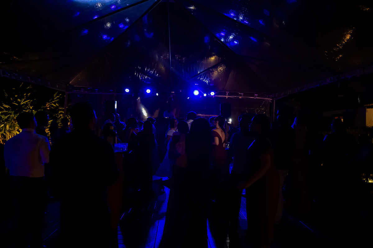 pista de dança casamento de Raquel e Marcelo no Casa do Lago Enfesta
