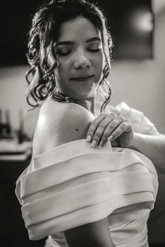 making of noiva casamento de Raquel e Marcelo no Casa do Lago Enfesta