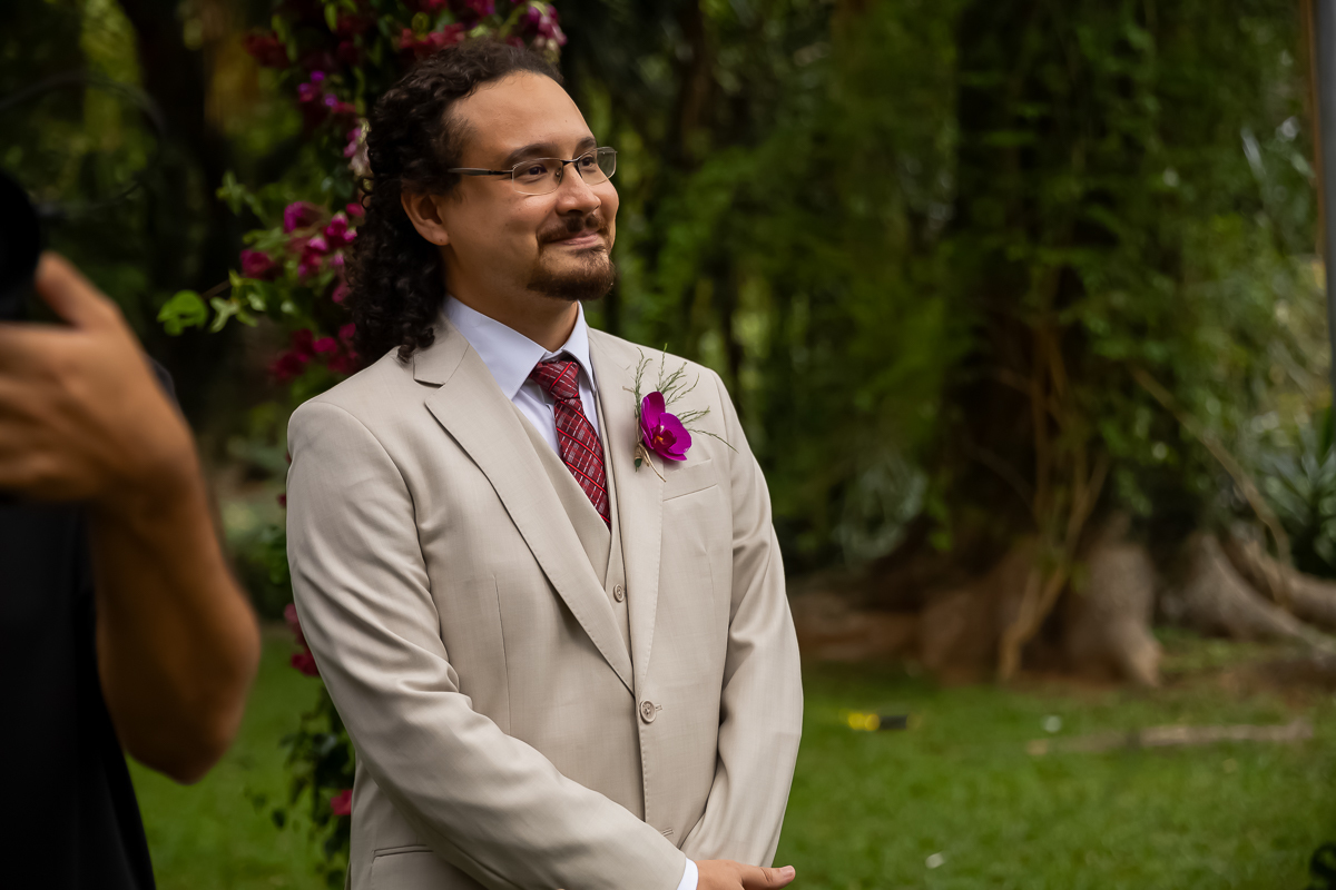 cerimonia casamento de Raquel e Marcelo no Casa do Lago Enfesta