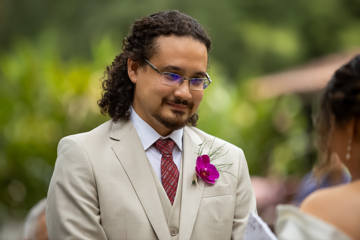 cerimonia casamento de Raquel e Marcelo no Casa do Lago Enfesta