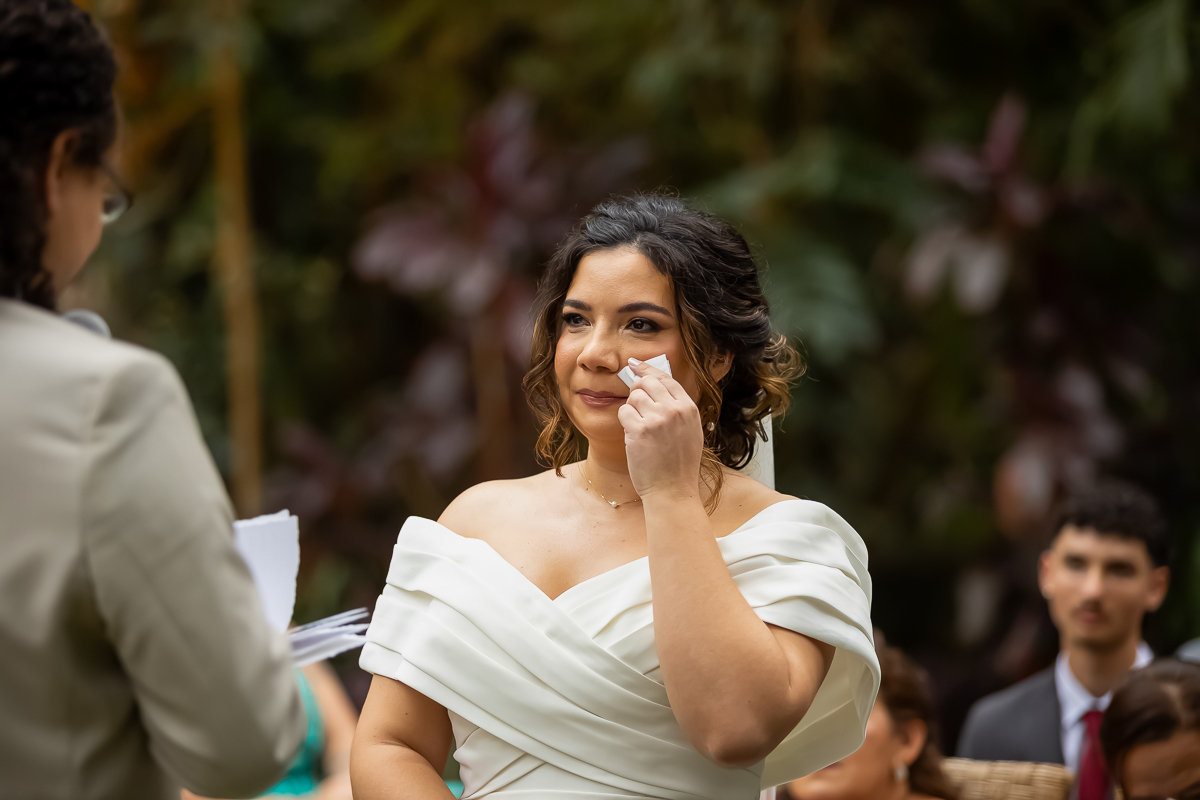 cerimonia casamento de Raquel e Marcelo no Casa do Lago Enfesta