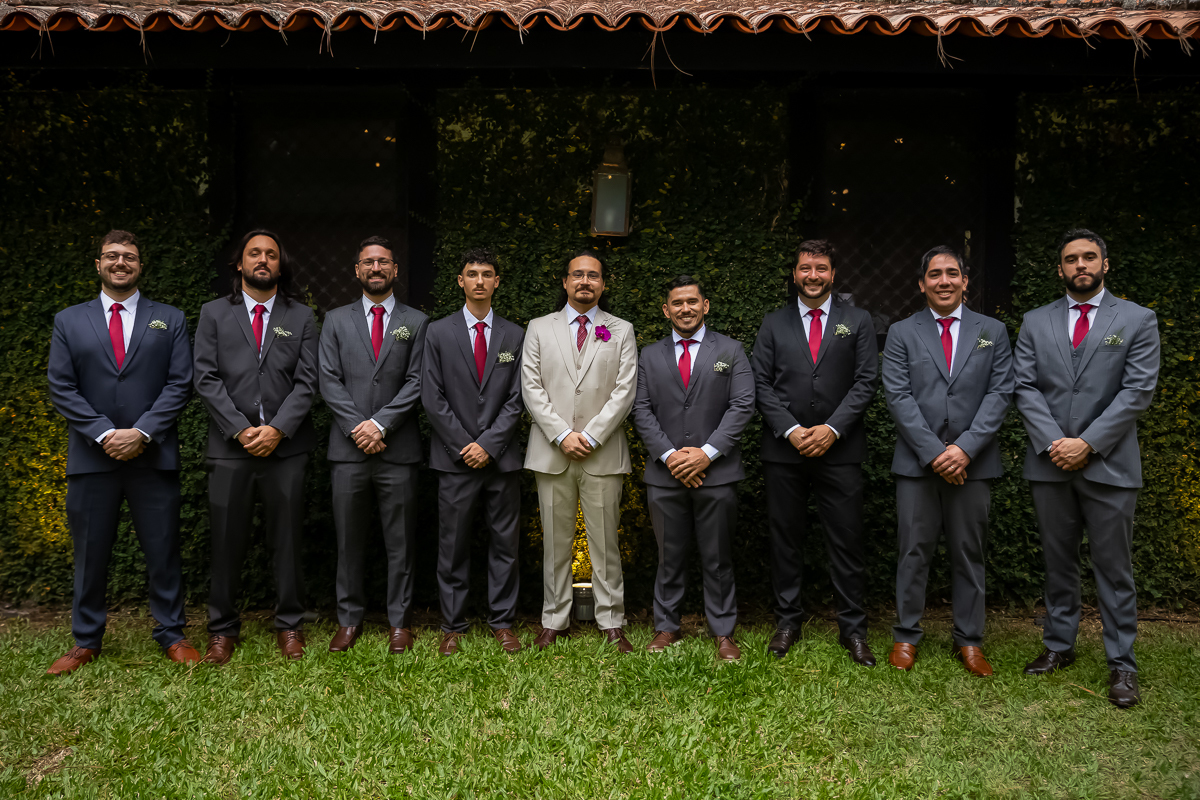 padrinhos casamento de Raquel e Marcelo no Casa do Lago Enfesta