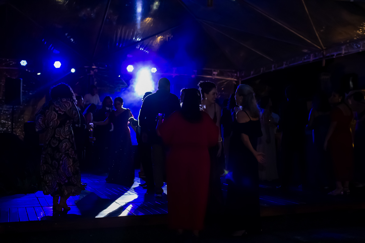 pista de dança casamento de Raquel e Marcelo no Casa do Lago Enfesta