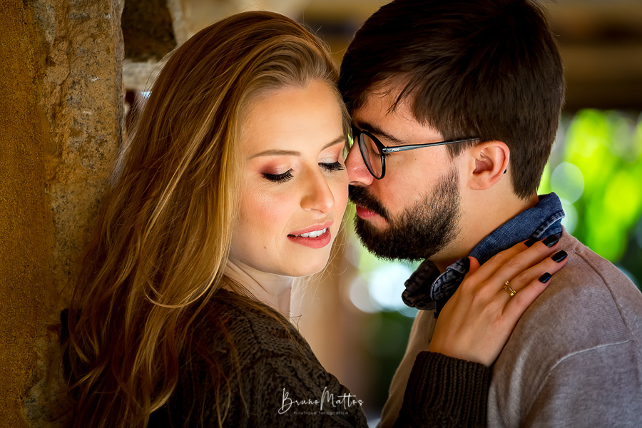 noiva de olhos fechados