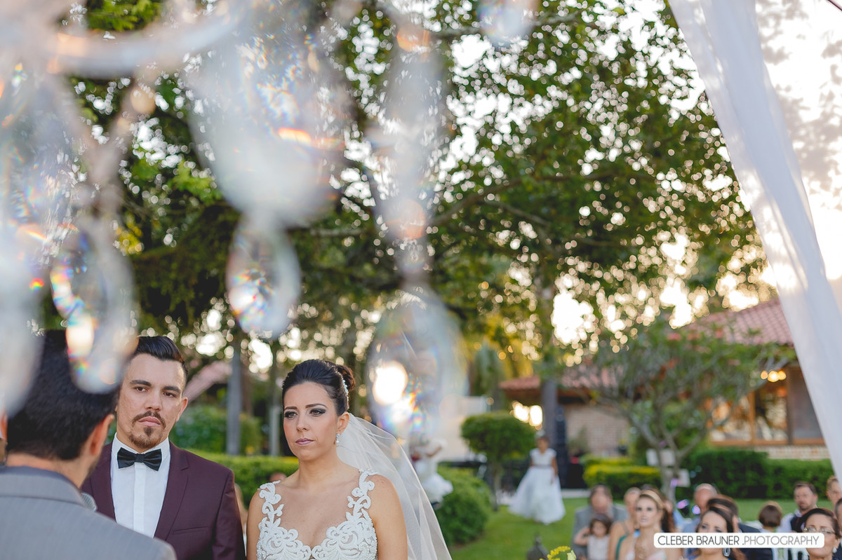 Linca casamento ao ar livre realizado em Porto Alegre, fotos feitas pelo fotógrafo de Caxias do Sul Cleber Brauner, Bento Gonçalves
