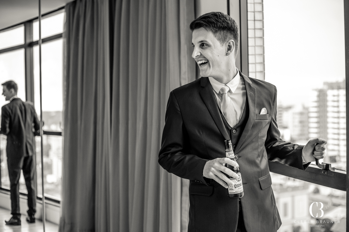 Casamento fotografado pelo fotógrafo Cleber Brauner, na cidade de Bento Gonçalves. Cerimonia realizada na Igreja São Bento e a recepção no Clube São Bento, cidade de Bento Gonçalves, Rio Grande do Sul