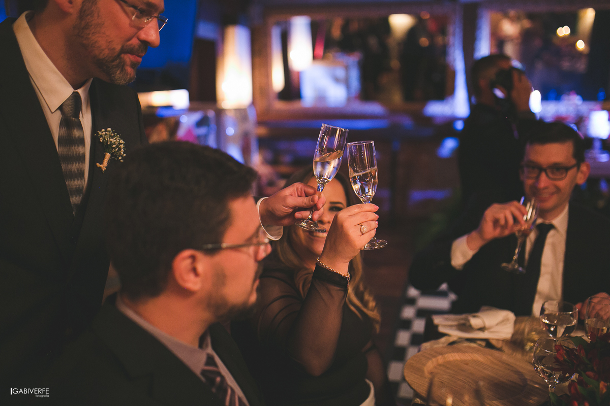 brinde com com o noivo