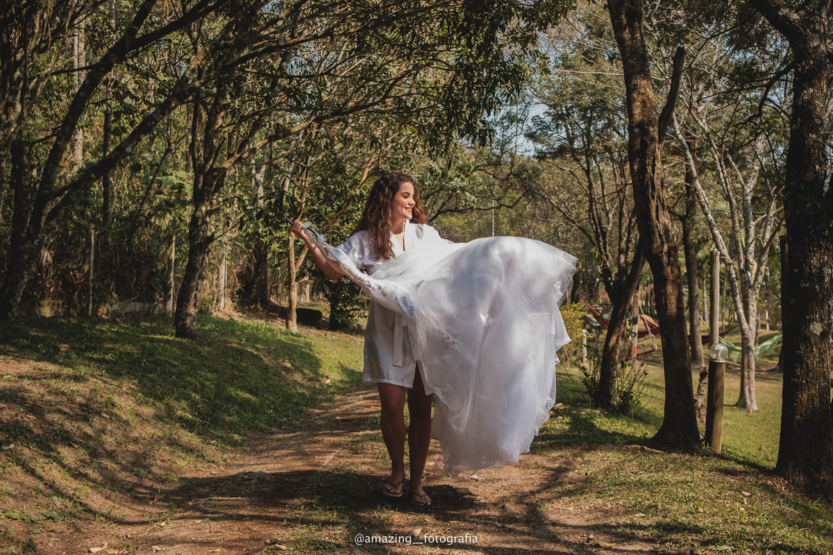 Casamento no espaço Sítio Florentino da Giovanna e do Maiko 