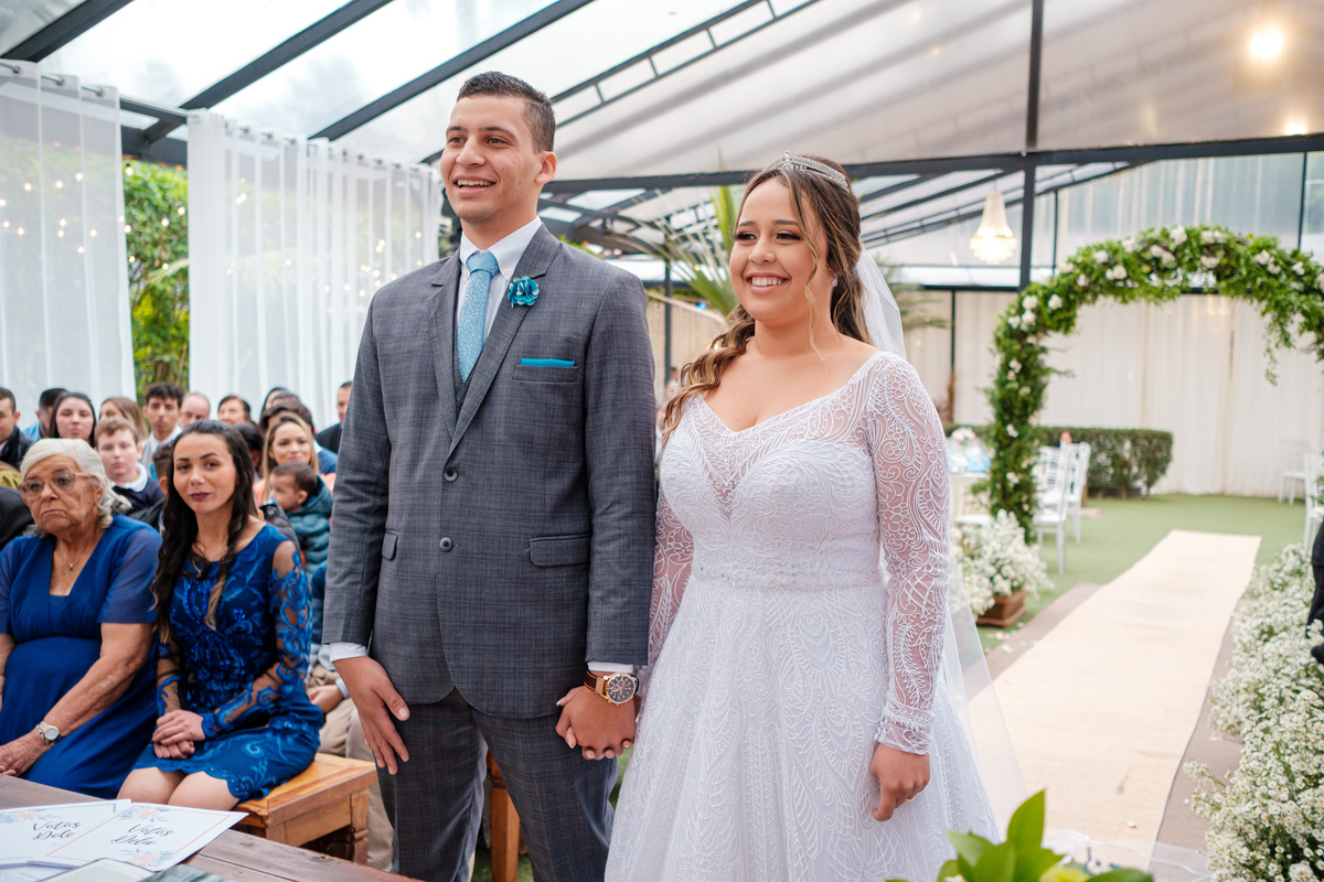 Casamento no Espaço Rodrigues Buffet da Gabrielle e Welington 