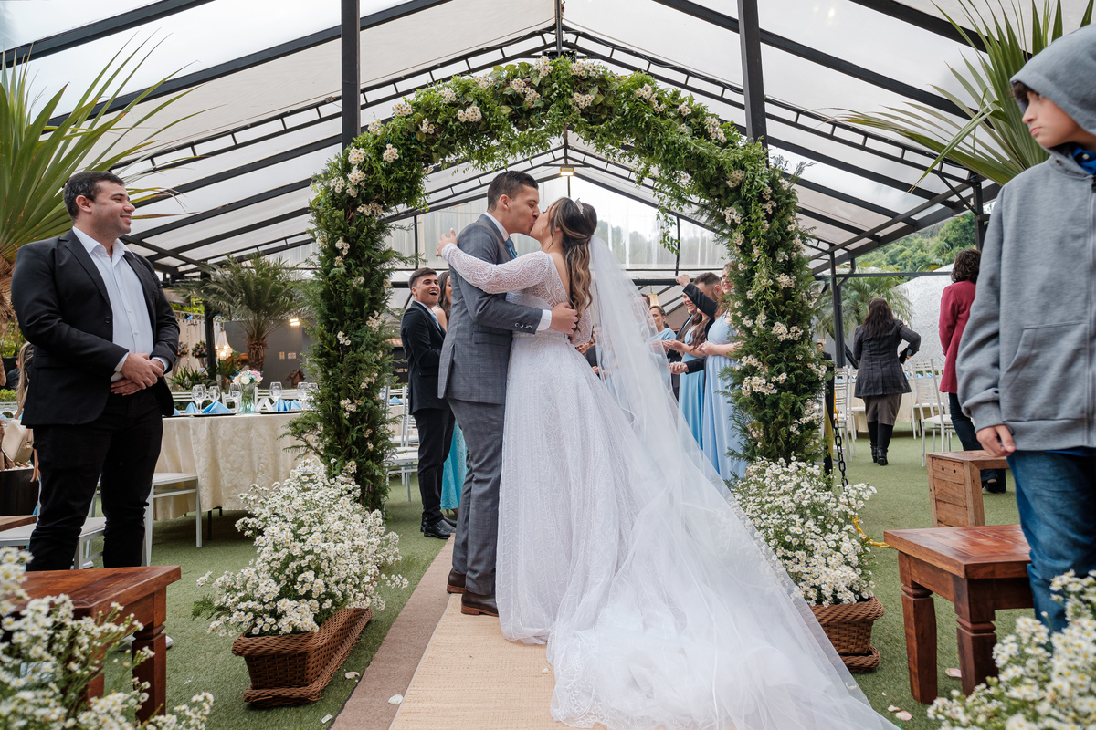 Casamento no Espaço Rodrigues Buffet da Gabrielle e Welington 
